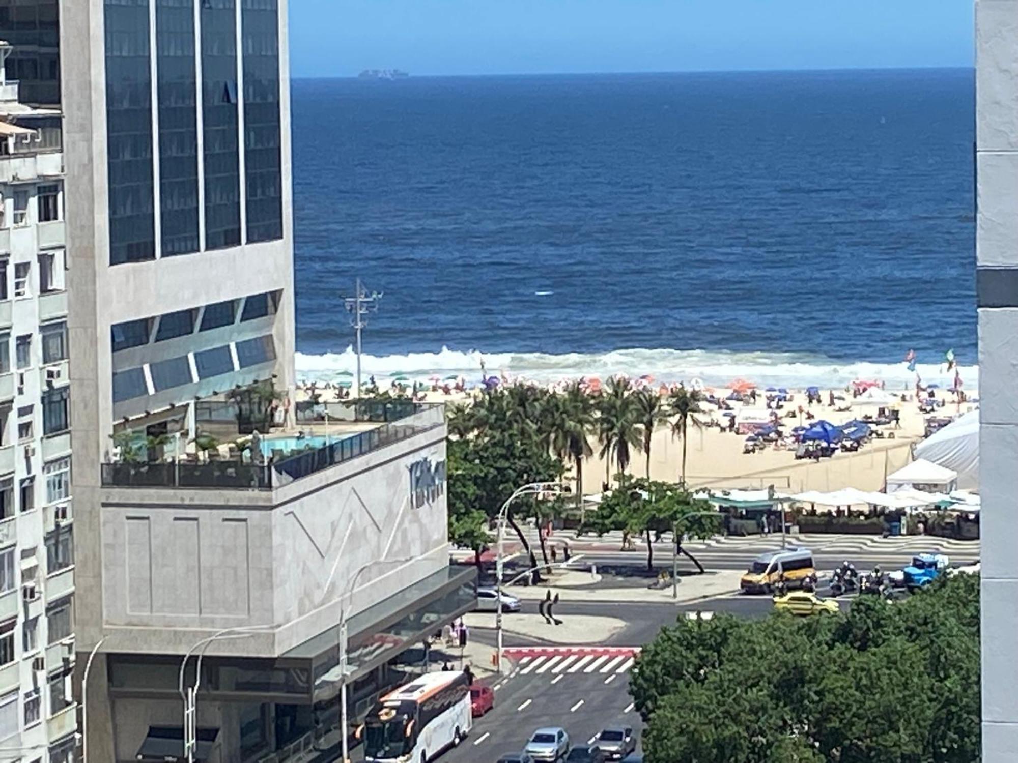 Copacabana 3 Suites, Andar Alto Com Vista Mar, 9 Camas, Enorme, Wifi 300Mb, Ar Condicionado Em Todas Suites, Pauloangerami Mvc1812 ريو دي جانيرو المظهر الخارجي الصورة