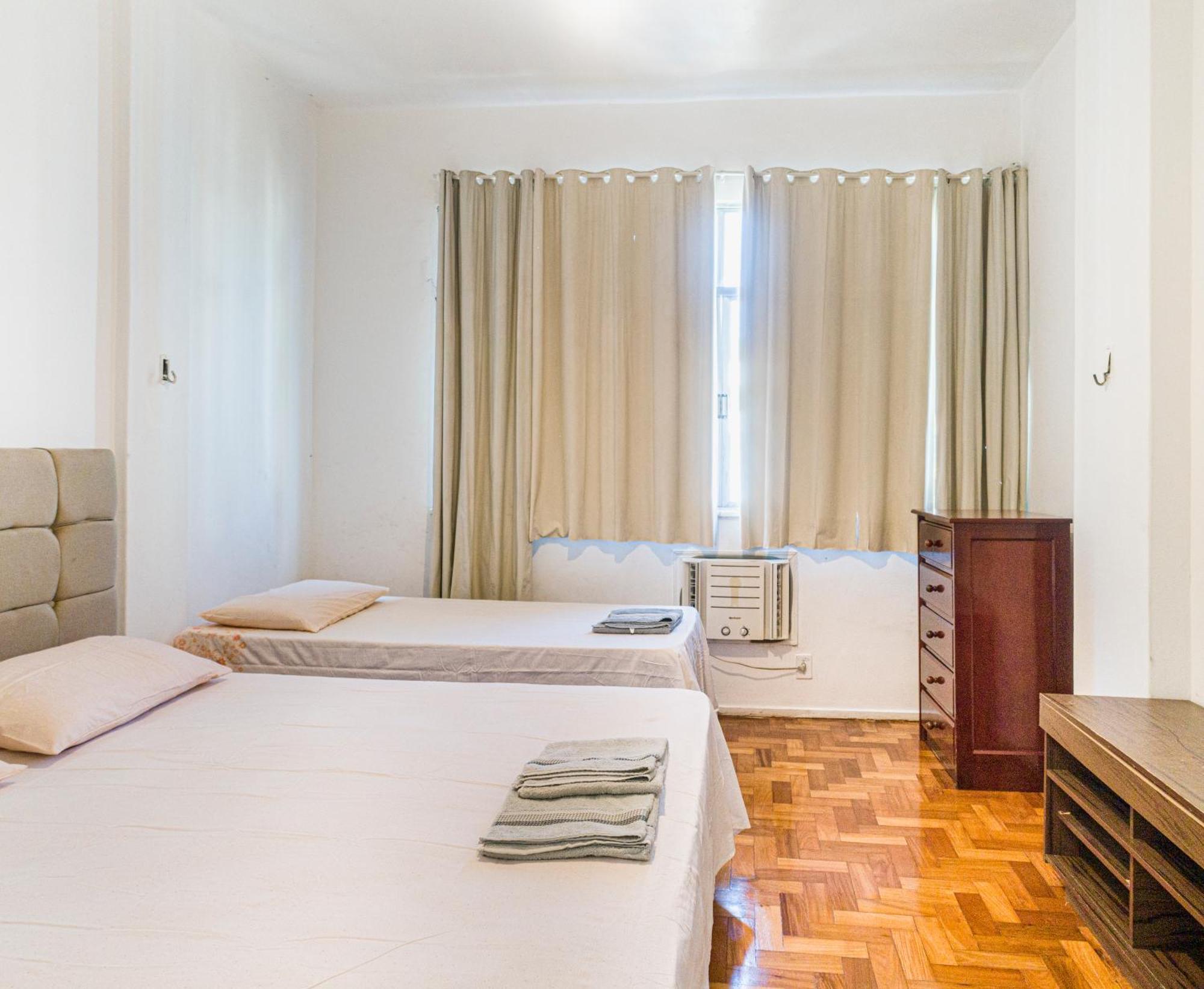 Copacabana 3 Suites, Andar Alto Com Vista Mar, 9 Camas, Enorme, Wifi 300Mb, Ar Condicionado Em Todas Suites, Pauloangerami Mvc1812 ريو دي جانيرو المظهر الخارجي الصورة