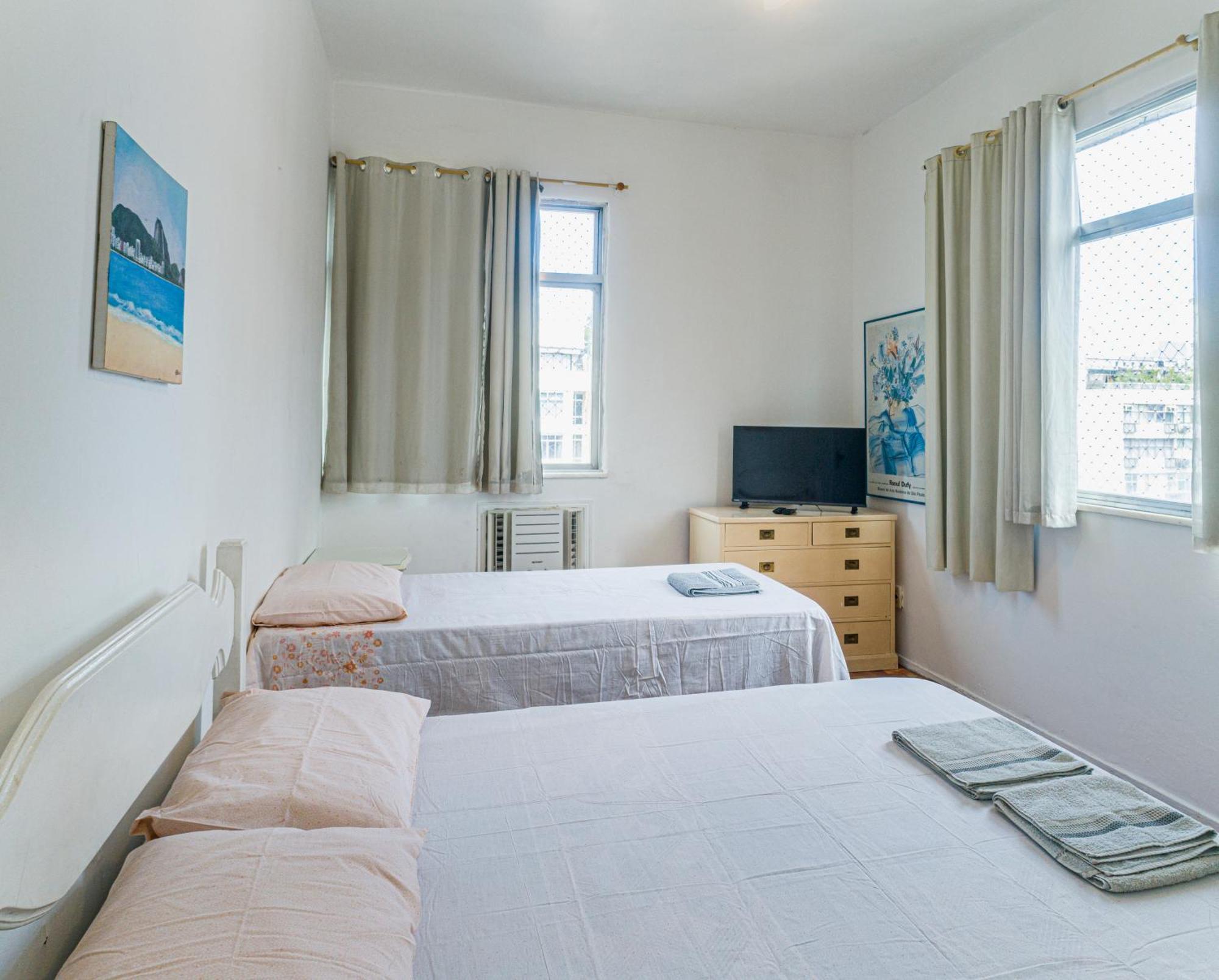 Copacabana 3 Suites, Andar Alto Com Vista Mar, 9 Camas, Enorme, Wifi 300Mb, Ar Condicionado Em Todas Suites, Pauloangerami Mvc1812 ريو دي جانيرو المظهر الخارجي الصورة